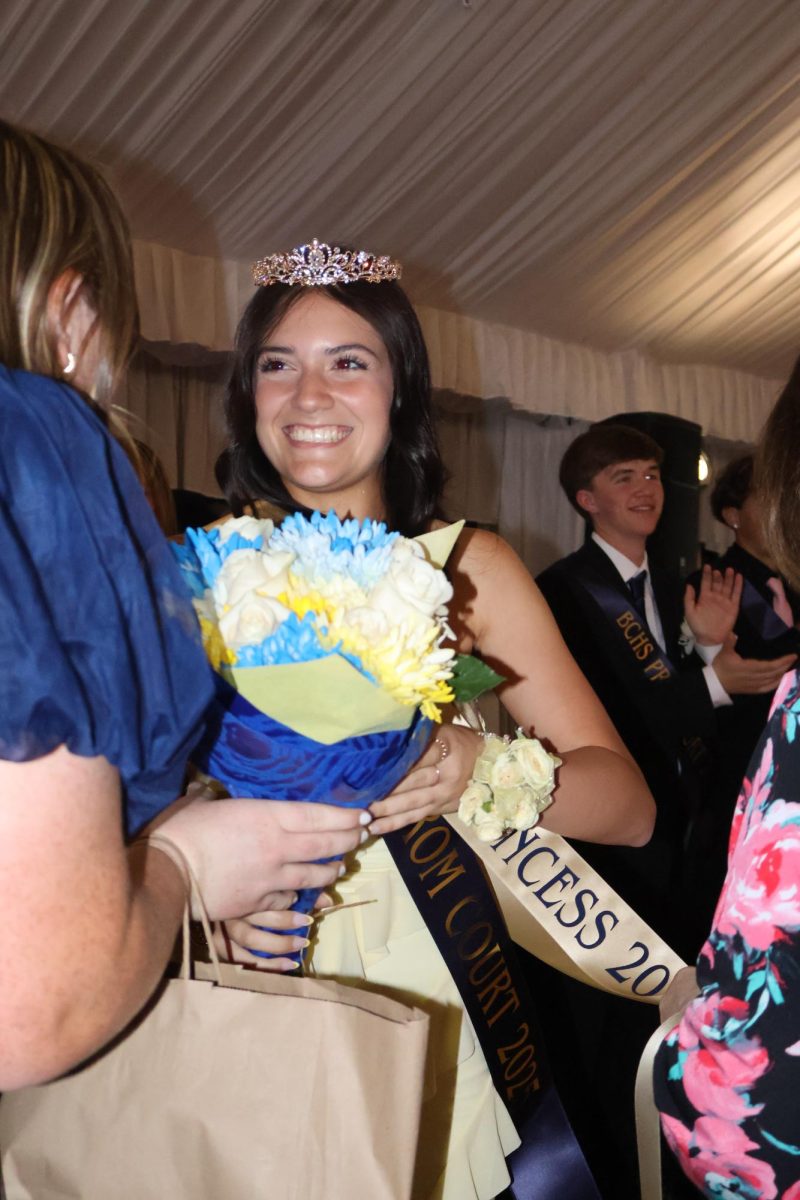 Rihanna Maza (11) after winning Prom Princess